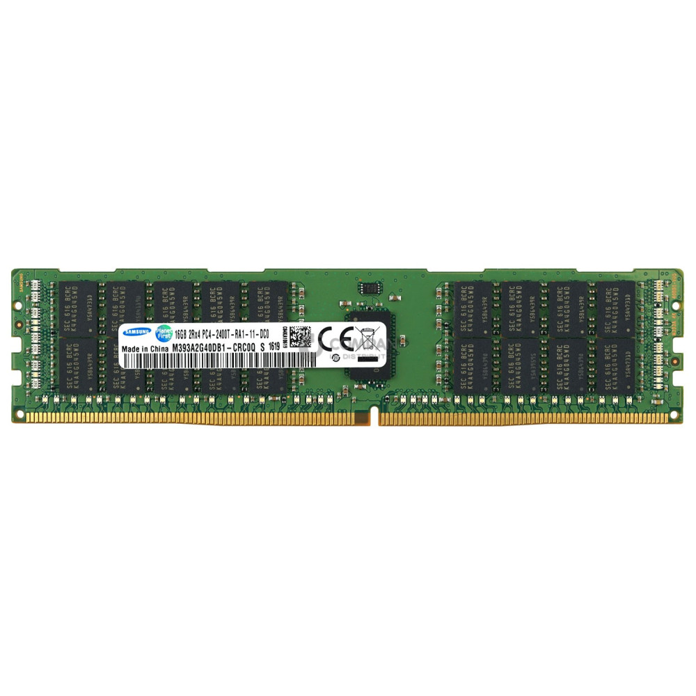 M393A2G40DB1-CRC SAMSUNG DDR4 16GB 2RX4 PC4-19200 2400MHZ RDIMM CL17